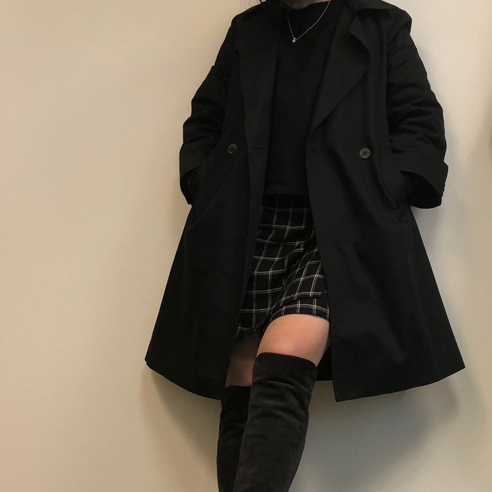 Sandro trench coat size 36